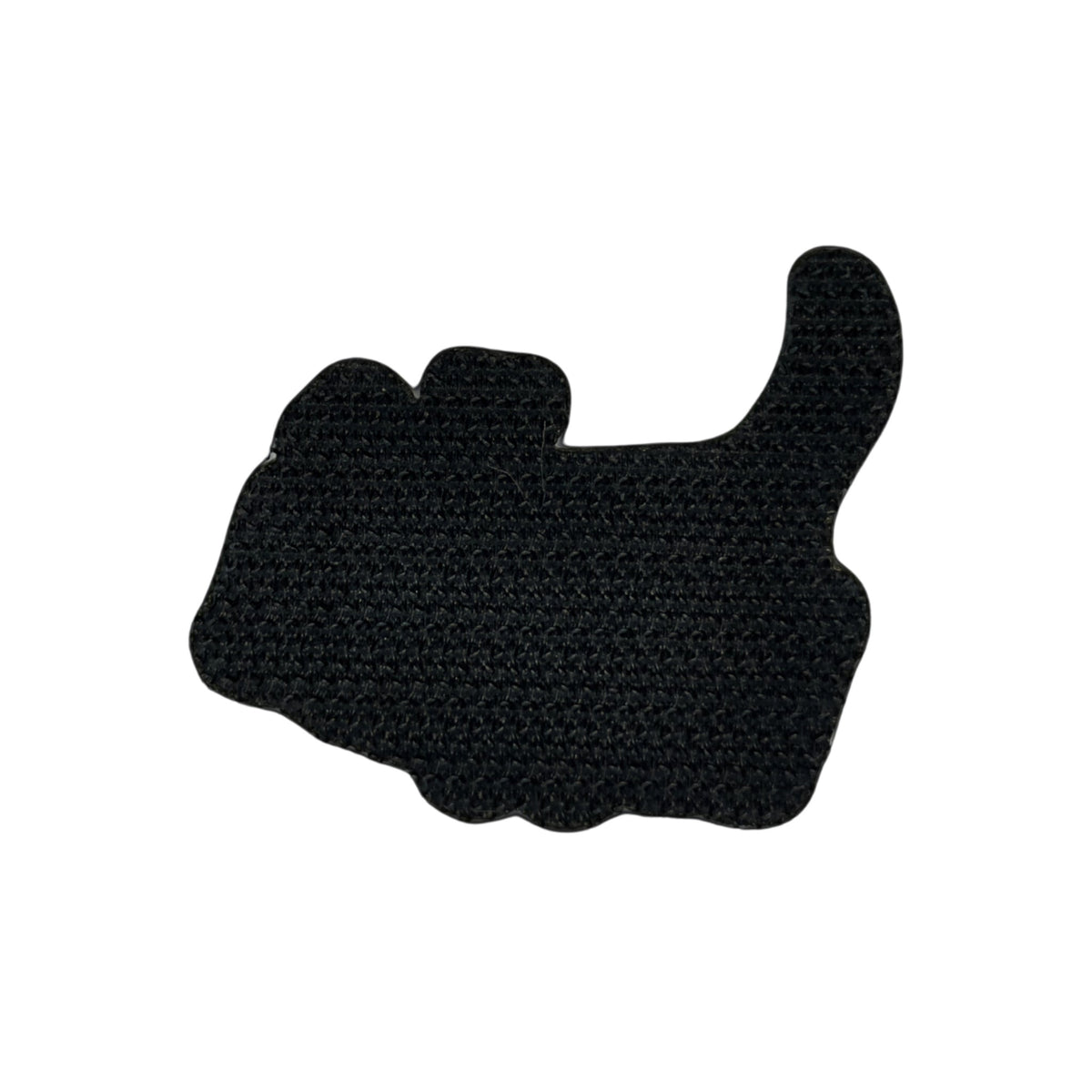 Dos velcro du patch chien MUZO
