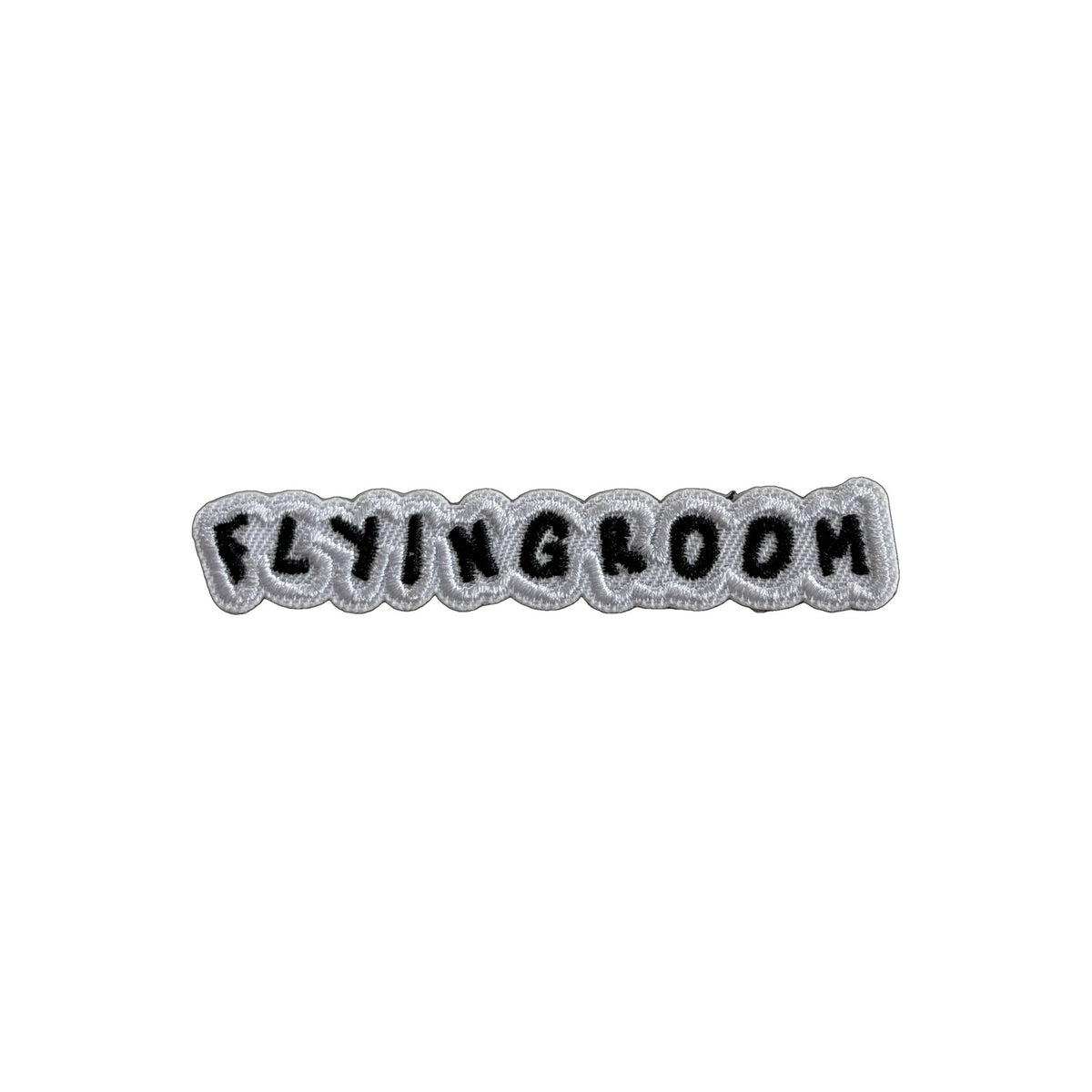 Patch brodé « Flyingroom » à dos velcro pour casquette MUZO