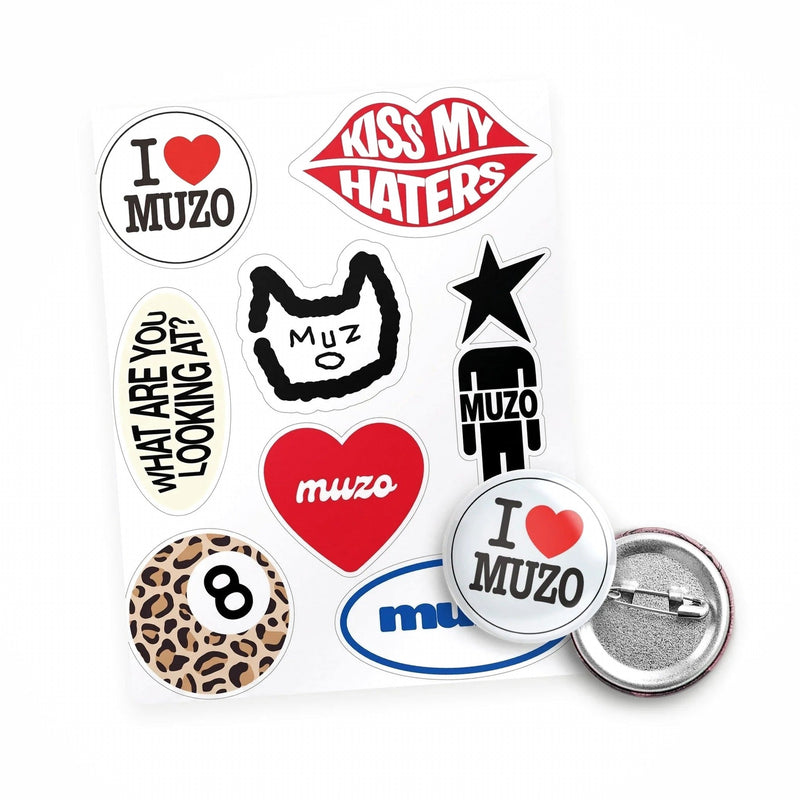 STICKER & BADGE PACK